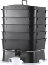 VEVOR 5-Tray Worm Composter, 50 L Worm Compost Bin Outdoor and Indoor, Sustainable Design Worm Farm Kit, for Recycling Food Waste, Worm Castings, Worm Tea, Vermiculture and Vermicomposting