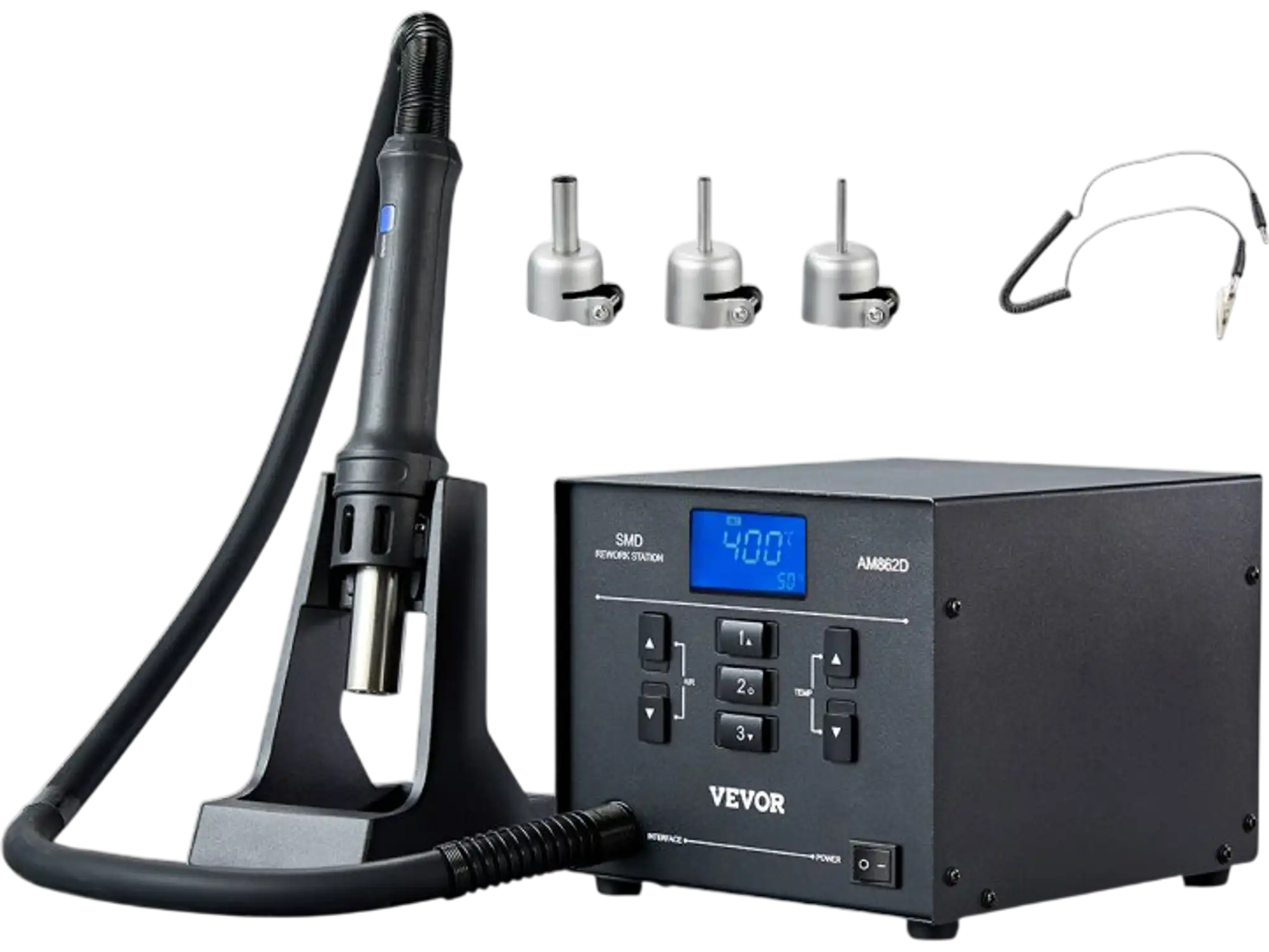 Vevor Hot Air Rework Station 1000W Digital SMD Rework Tool New