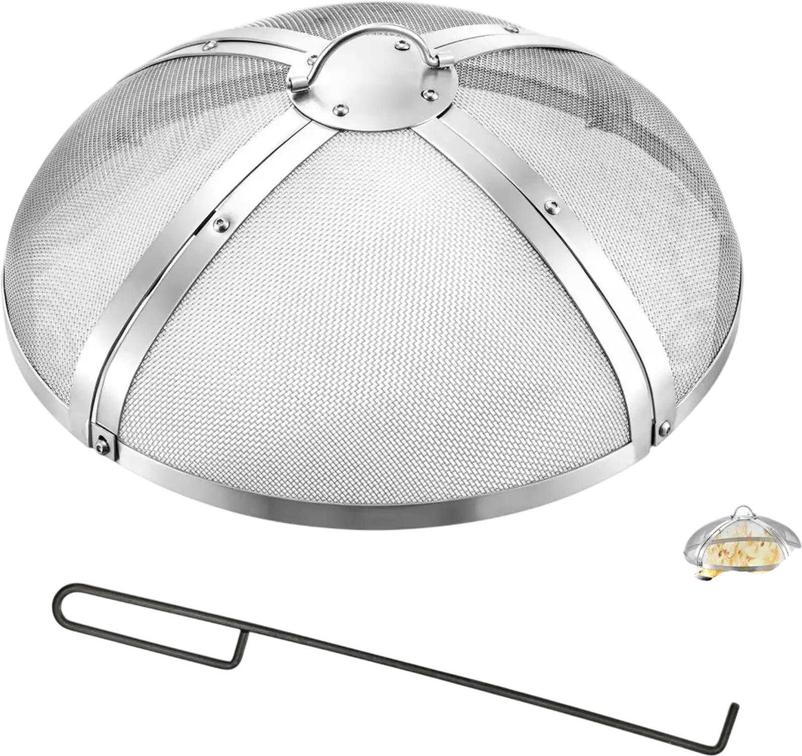 Vevor Fire Pit Spark Screen 19