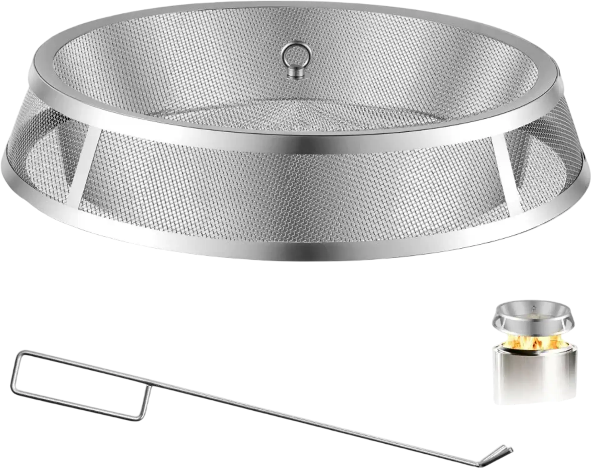 Vevor Fire Pit Spark Screen 19