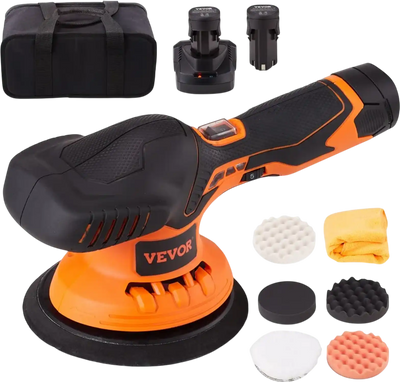Vevor Polisher Cordless Dual Action Car Buffer 6
