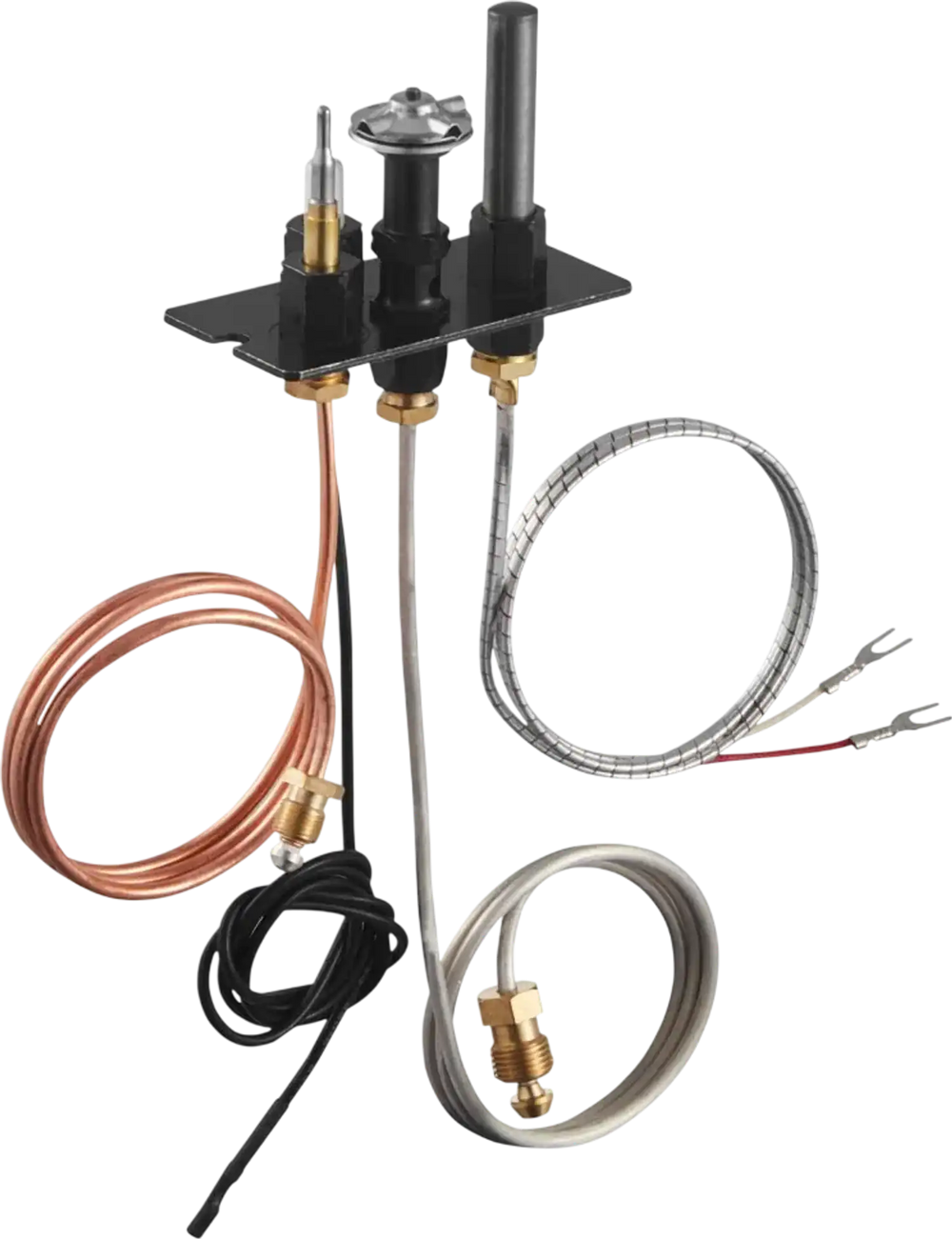 VEVOR Gas Pilot Assembly, OE 10002265, 10002264, SRV10002264 Fireplace Gas Pilot Assembly, Natural Gas & LPG Ignition Replacement, Fit Majestic, Vermont Castings, Temco, Dutchwest, Monessen, Century