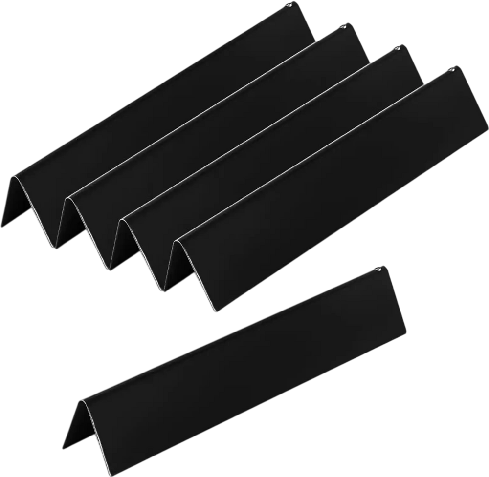 VEVOR Flavorizer Bars, 15 inch Grill Replacement Part, for Weber Spirit I & II 300 Series Grills, Including Spirit E-310, ll S-310, ll E-320, Porcelain-enameled Steel Thicker Heat Plate, 5 Pack