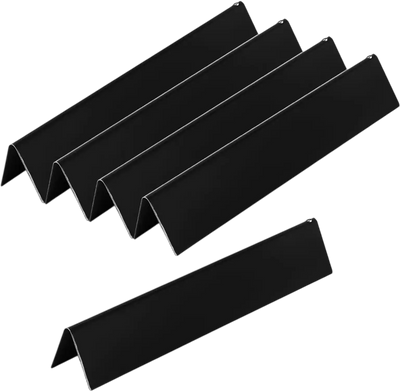 VEVOR Flavorizer Bars, 15 inch Grill Replacement Part, for Weber Spirit I & II 300 Series Grills, Including Spirit E-310, ll S-310, ll E-320, Porcelain-enameled Steel Thicker Heat Plate, 5 Pack