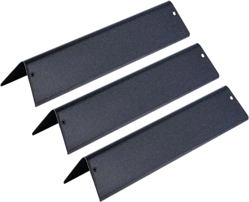 VEVOR Flavorizer Bars, 15 in Grill Replacement Part, for Weber Spirit I & II 200 Series Grills, Including Spirit ll E-210, ll E-220, ll S-210, E-210, S-210, Porcelain-enameled Steel Heat Plate, 3 Pack