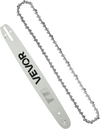 VEVOR Bar & Chainsaw Chain Combo 18" .325" Pitch .058" Gauge 72 Drive Links, Fits VEVOR CN-52G / CN-58G / CN-62G Gas Chainsaw, Alloy Steel, Replacement Guide Bar & Saw Chain with Sharp Cutter Teeth
