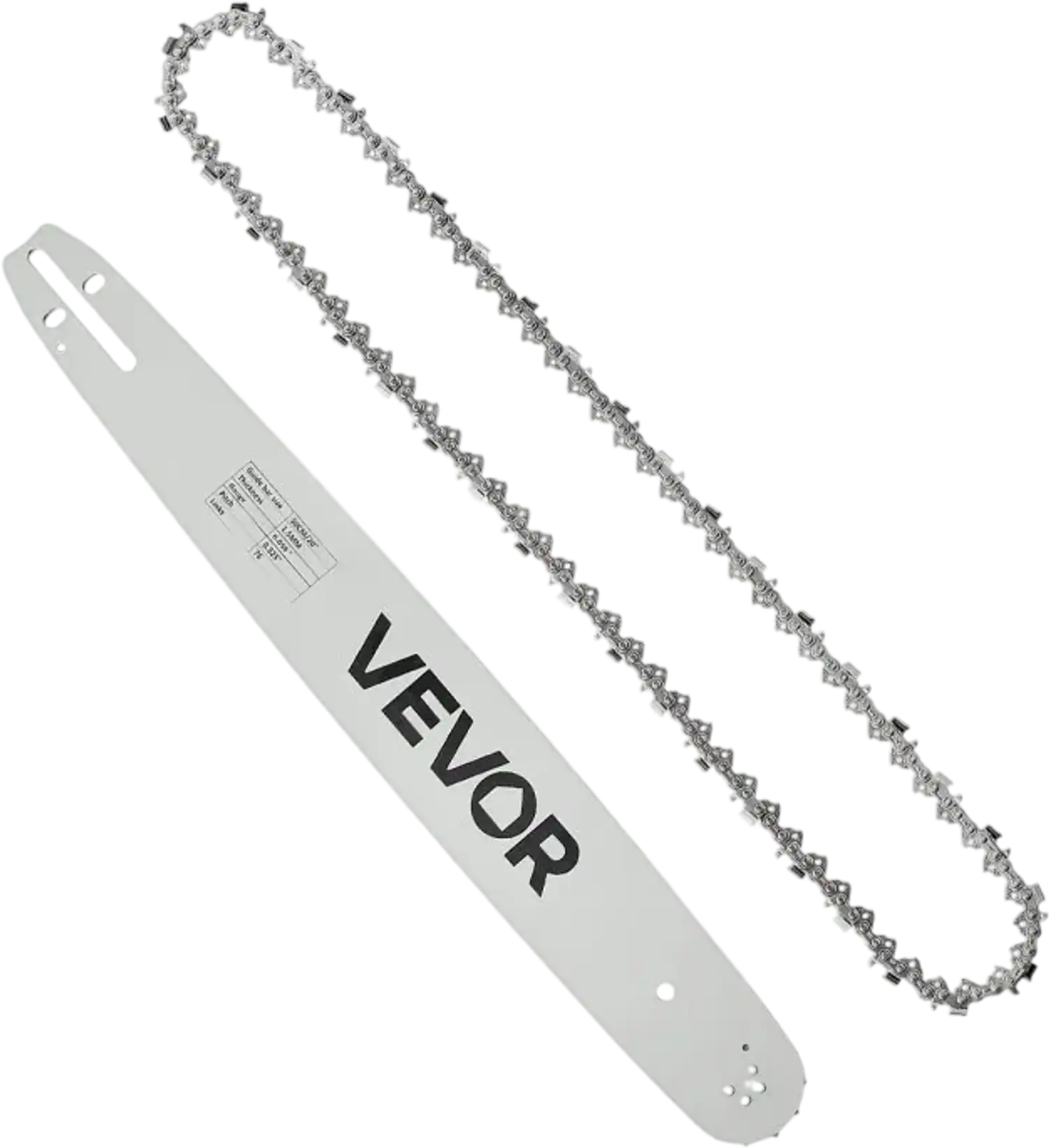 Vevor Chainsaw Bar and Chain Combo 20