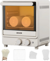 VEVOR Sublimation Oven Machine, 13 Qt, Fits 20oz Tumblers, with 50 Shrink Films, 1 Tape and 2 Heat Gloves, Oven for Sublimation Blank Tumblers, Mugs, Bowls, Off-White