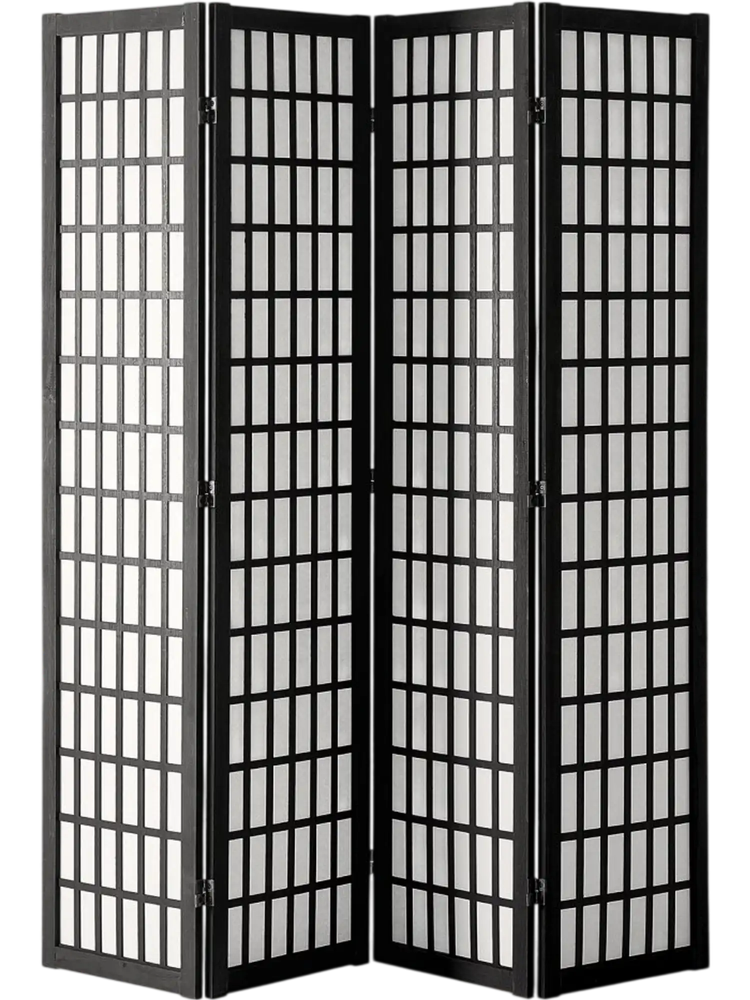 Vevor Room Divider 4-Panel Japanese Folding Privacy Screen New
