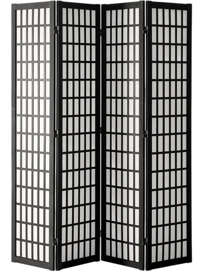 Vevor Room Divider 4-Panel Japanese Folding Privacy Screen 64