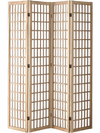 VEVOR Room Divider, 4 Panel Japanese Room Divider, Folding Privacy Screen Indoor, Portable Partition Dividers and Decoration Screens, for Room Separation, Home, Office, Restaurant & Bedroom (Natural)