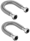 VEVOR Water Heater Kit, 18 Inch Length Water Heater Flex Connector, Waters Heaters Installation Kit with 1" FIP x 1" FIP Inlet & Outlet Connection for Bathroom, Kitchen, Laundry Room, Boiler Room