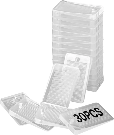 Vevor Furniture Leveling Shims Clear Plastic Non-Skid 30-Piece Set New