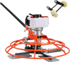VEVOR Power Trowel, 28.3 inch Trowel Diameter Concrete Finishing Machine, 4 Blades, Adjustable 0-12° Pitch, Gas-Powered Walk-Behind Cement Surface Finisher for Smooth Floors, Bridge Construction