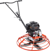 VEVOR Power Trowel, 34.8 inch Trowel Diameter Concrete Finishing Machine, 5.5HP Engine, 4 Blades, Adjustable Pitch, Gas-Powered Walk-Behind Cement Surface Finisher for Smooth Floors, Construction