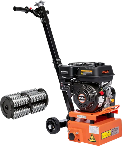 Vevor Concrete Scarifier Walk-Behind Floor Planer Grinder New