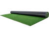 VEVOR Artificial Grass, 12 x 7 ft Fake Grass Turf Rug, 0.6 in Pile Height Realistic Synthetic Lawn Carpet Roll Mat, Easy Clean Drainage Holes for Patio, Garden, Balcony, Outdoor Indoor Decor, Green