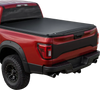 VEVOR Soft Roll-Up Truck Bed Tonneau Cover, Compatible with 2015-2025 Chevy Colorado/GMC Canyon CREW SHOR, Fits 5.2 ft (5 ft 2 in/62 in) Bed, PVC Tonneau Cover with Three Aluminum Alloy Support Bars
