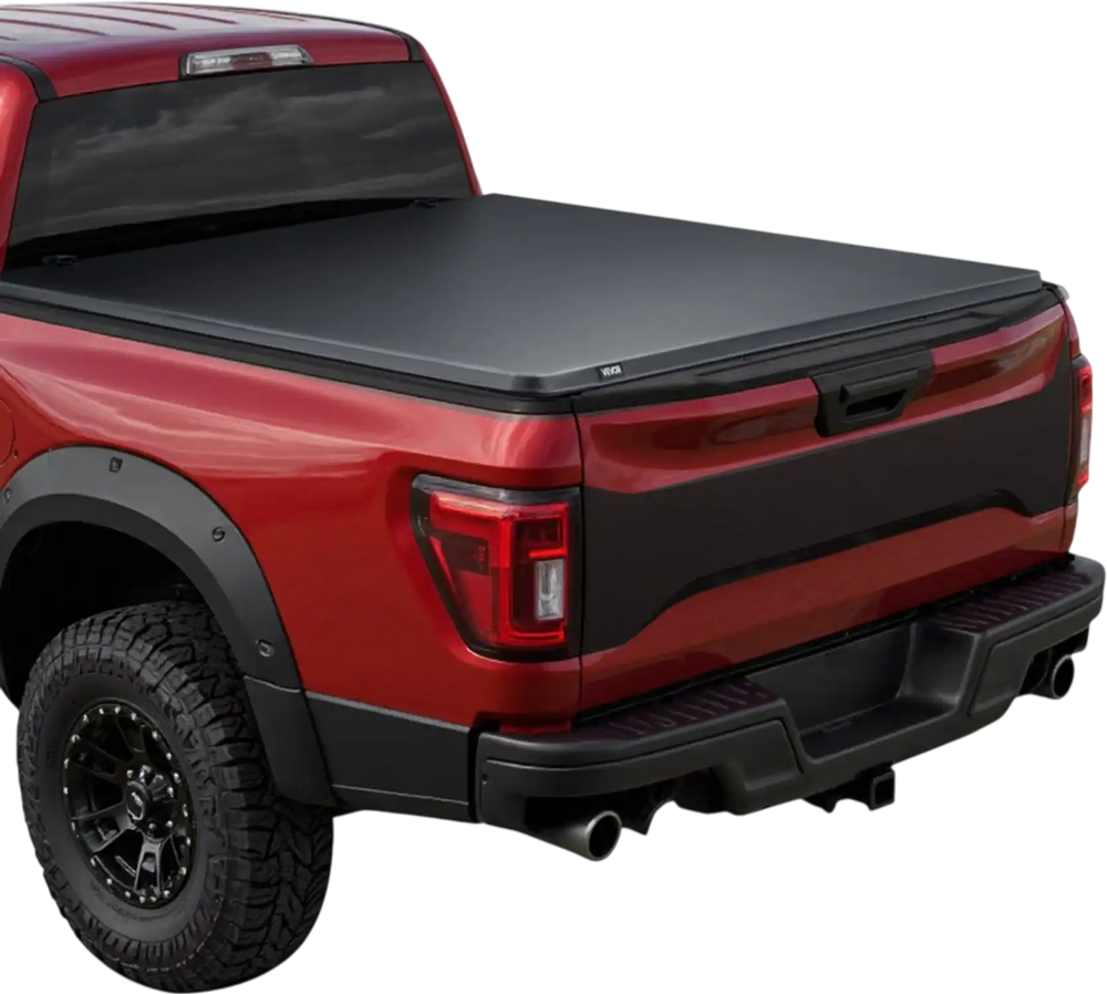 VEVOR Soft Roll-Up Truck Bed Tonneau Cover, Compatible with 2017-2025 Honda Ridgeline, Fits 5 ft (5 ft 4 in/64 in) Bed, Triple-Layer Heavy-Duty PVC Tonneau Cover with Three Aluminum Alloy Support Bars