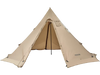VEVOR Hot Tent for 4-6 Persons, Portable Winter Tipi Tent with Stove Jack, Waterproof Canvas Camping Tents, Lightweight 4 Season Shelter Tents for Hiking Fishing Backpacking, L Size