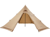 VEVOR Hot Tent for 4 Persons, Portable Winter Tipi Tent with Stove Jack, Waterproof Camping Tents,  Lightweight 4 Season Shelter Tents for Hiking Fishing Backpacking, M Size