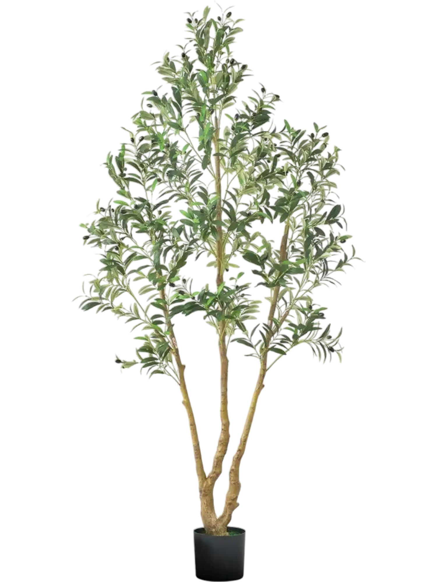Vevor Artificial Tree 7' Olive Tree with Black Pot New