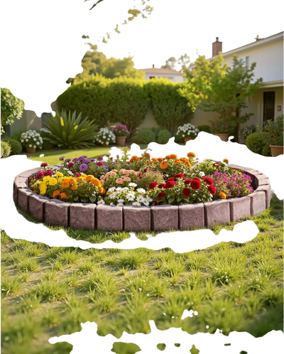 Vevor Lawn Edging Faux Stone Landscape Border 46.8