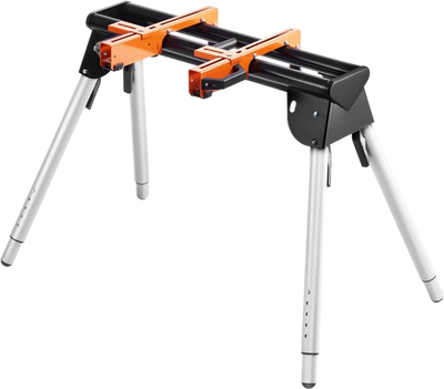 VEVOR Miter Saw Stand, 330lbs Load Capacity Steel Collapsible Stand for Miter Saw with One-piece Mounting Brackets Clamps, 29.1