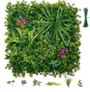 VEVOR Artificial Plant Wall, 16PCS 20 x 20 in Artificial Boxwood Panels, Greenery Backdrop Privacy Hedge Fence with Sun Protection, Fake Grass Wall Screen for Wedding, Indoor, Outdoor Garden, Backyard