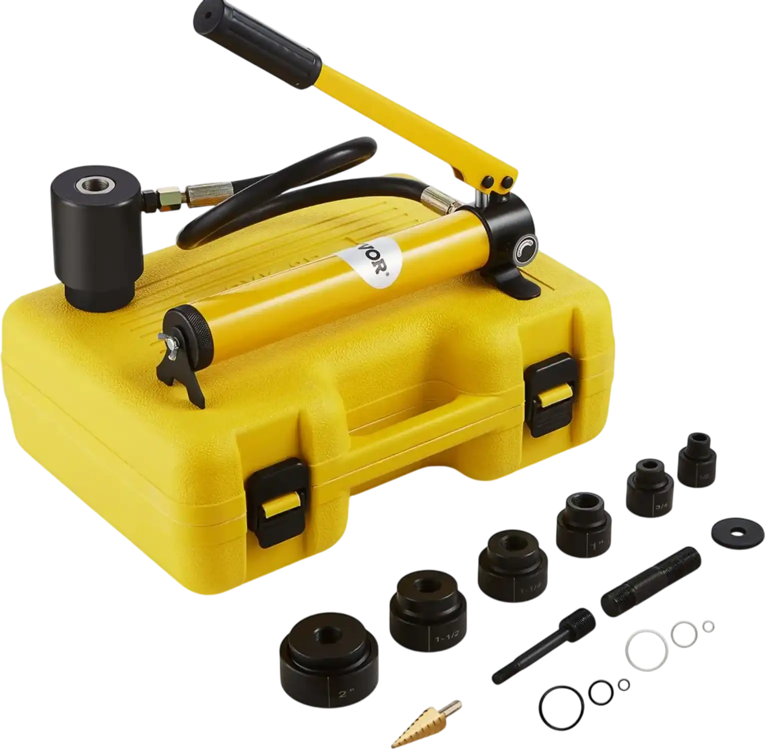Vevor Hydraulic Knockout Punch Kit 10 Ton 1/2