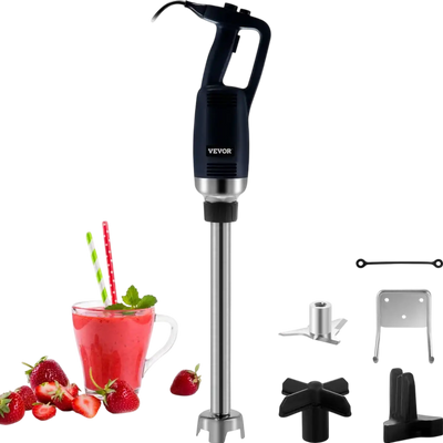 Vevor Commercial Immersion Blender Variable Speed Heavy Duty 750W 11.8