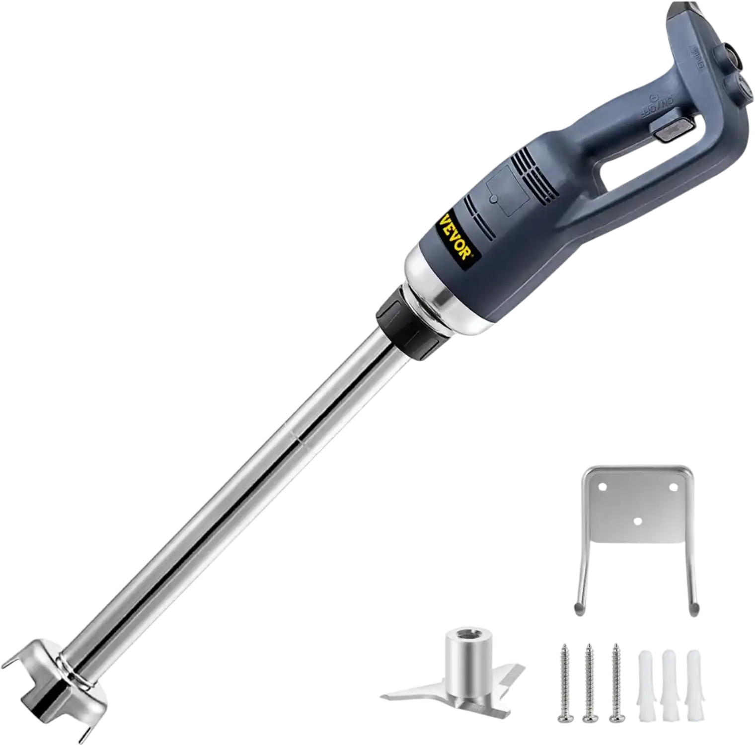Vevor Commercial Immersion Blender 500W Variable Speed Handheld Mixer with 15.7