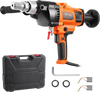 VEVOR Core Drill Machine, 0.8-6.3in Drilling Diameter Handheld Diamond Core Drill Rig with Carrying Case, 2000W Rugged Concrete Core Drill, Wet and Dry Use, For Drilling Concrete and Mixing Paint