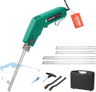 VEVOR Hot Knife Foam Cutter, 200W Electric Foam Cutting Tool, 122℉ - 932℉ Adjustable Styrofoam Cutter with 6