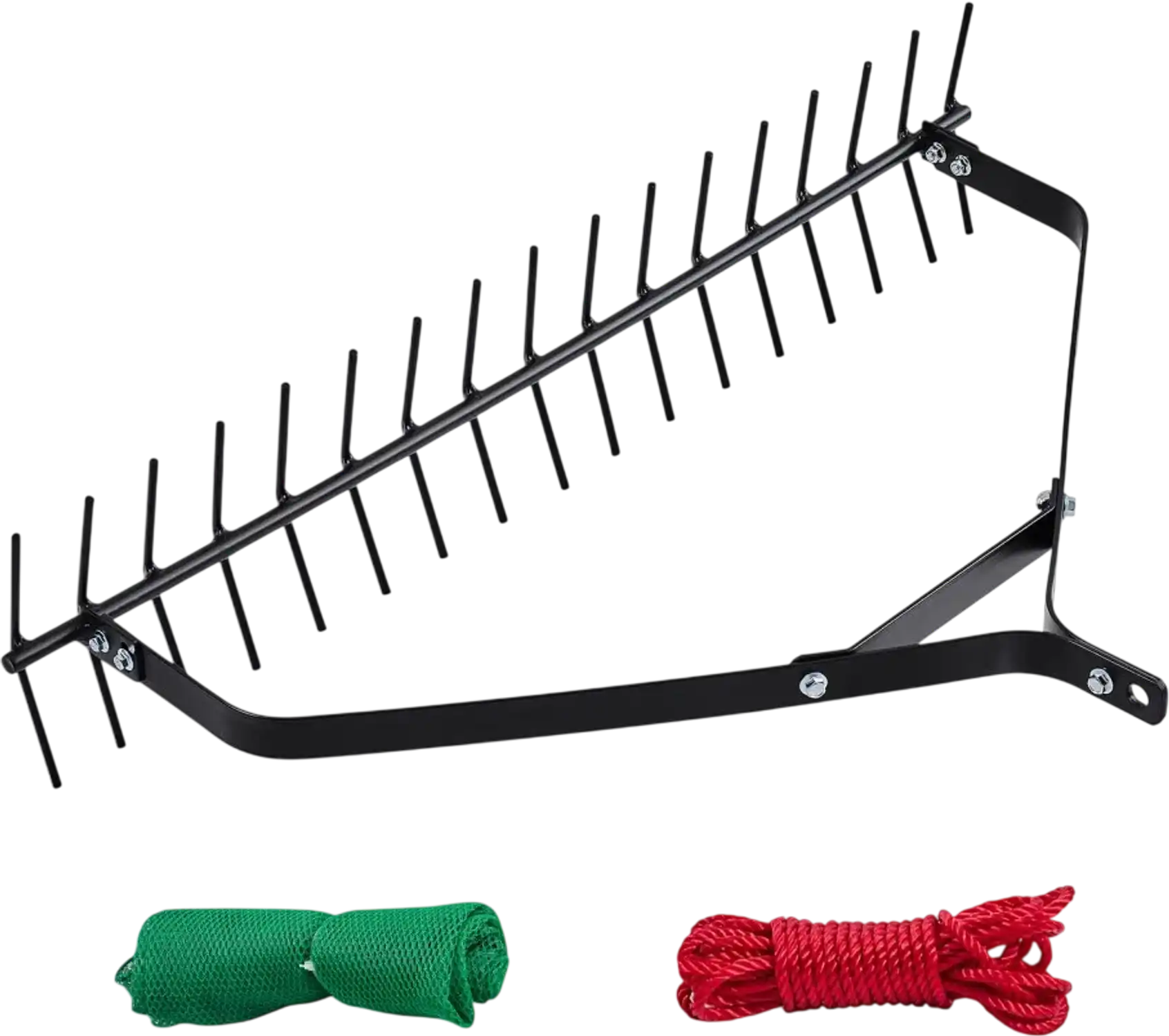 Vevor Aquatic Weed Rake Double-Sided Lake Weed Removal Tool with 30' Rope 32