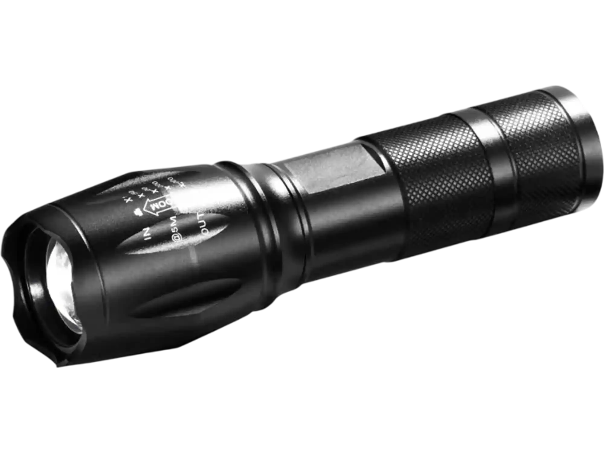 Vevor Flashlight 2-Pack 2000-Lumen Adjustable Focus LED Handheld Torch New
