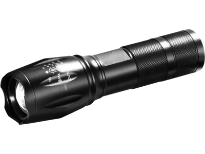 Vevor Flashlight 2-Pack 2000-Lumen Adjustable Focus LED Handheld Torch New