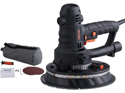 Vevor Drywall Sander Electric Wall Sander with Auto Vacuum Dust Collection & LED Lights New