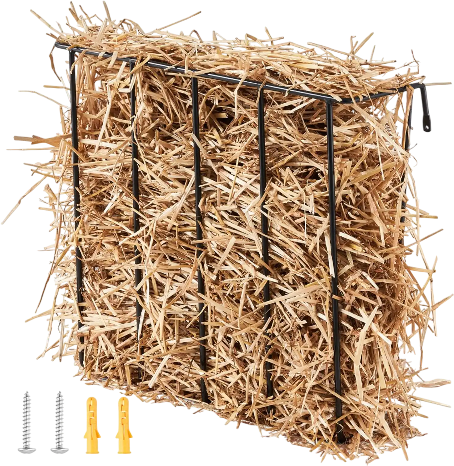Vevor Hay Feeder 24 Gallon Wall-Mounted Livestock Rack New