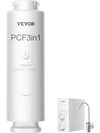 VEVOR PCF Replace Filter, 6-layer PCF Composite Water Filter Replacement, PCF Composite Filter, Reduces Chlorine & Odor, Compatible with Under Sink Water Filter System SS-001, SS-003 & SS-005