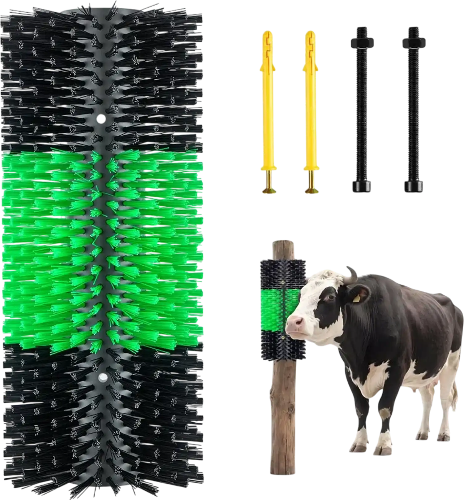 Vevor Livestock Scratch Brush Back Itch Relief Grooming Tool 16.9