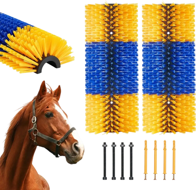 Vevor Livestock Scratching Brush 2-Pc 17.1