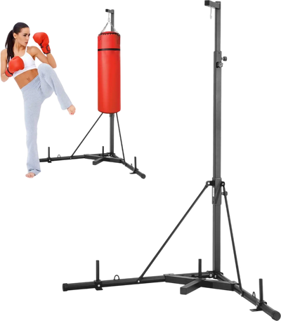 Vevor Punching Bag Stand Adjustable Heavy Duty Training Equipment New