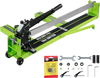 VEVOR Tile Cutter 31.5 Inch Manual Tile Cutter 1.4 Inch Tile Cutting Machine Ceramic Porcelain Tile Cutter with Laser Guide All-Steel Frame and Bonus Spare Cutter Wheels Tile Cutter Hand Tool