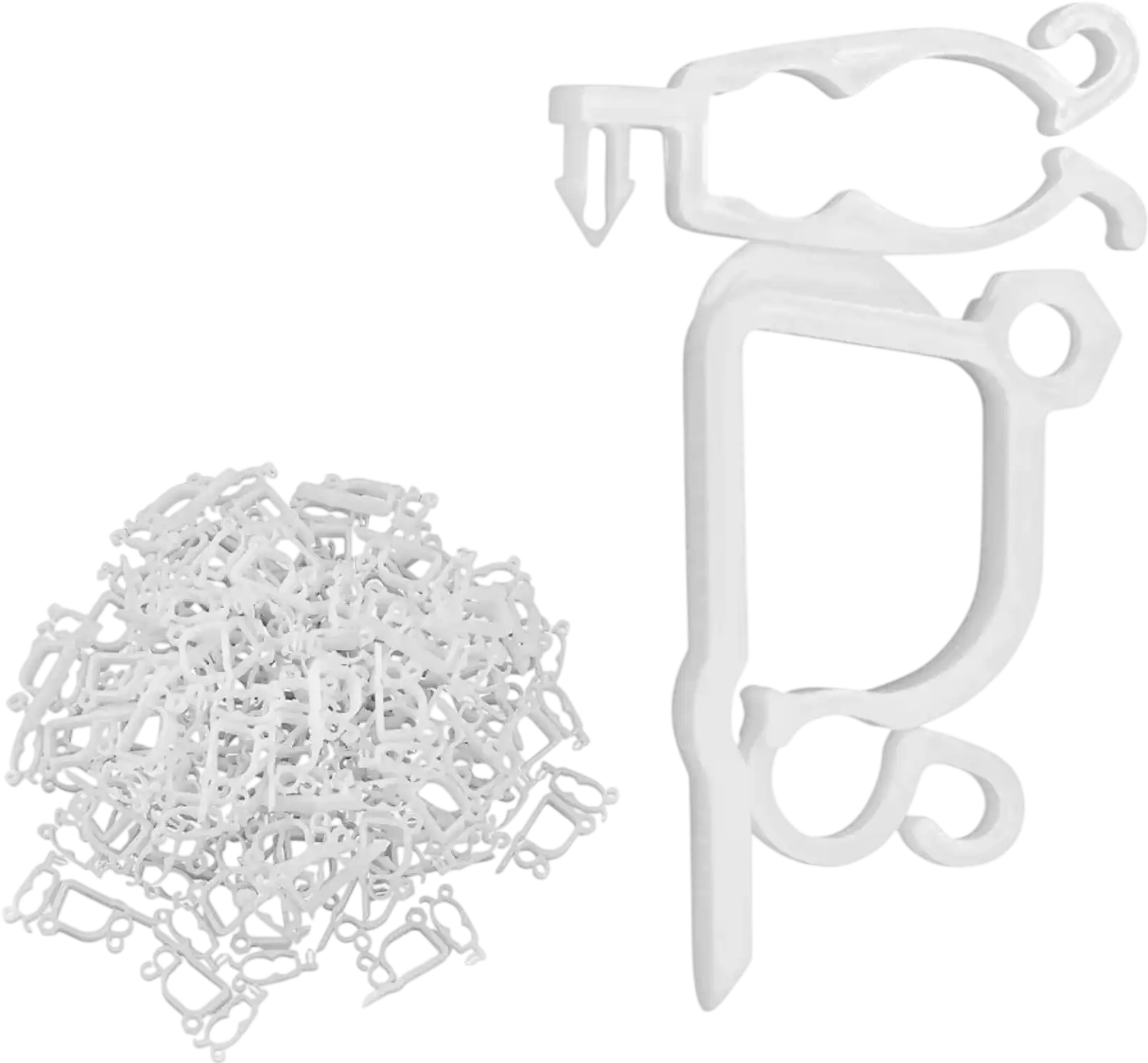 Vevor Christmas Light Clips Outdoor Hangers Hooks 200 Pack New