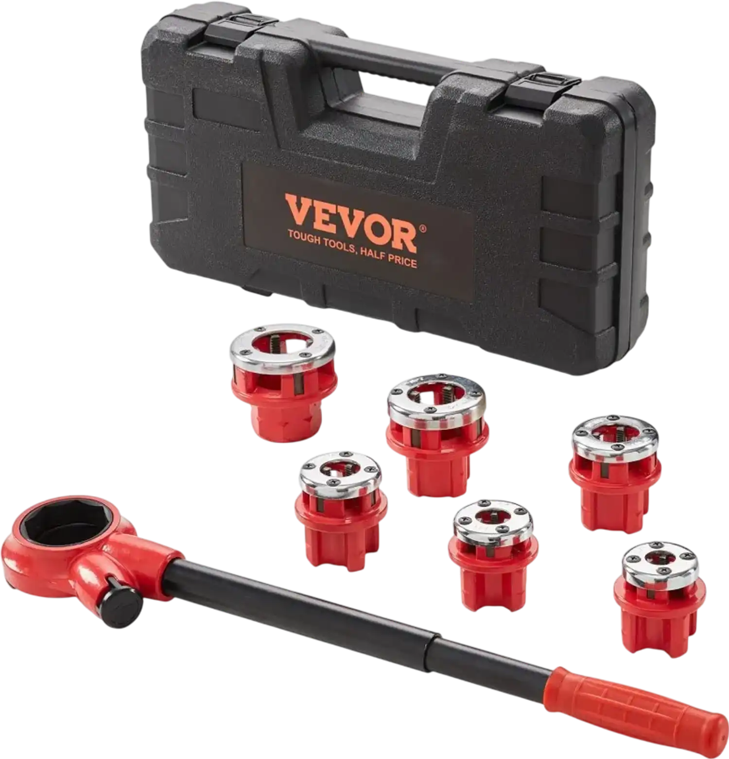 Vevor Pipe Threader Kit Manual Ratcheting 1/4