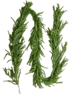 VEVOR Christmas Garland, 9-FT Realistic Norfolk Pine Garland, Evergreen Real Touch Artificial Faux Greenery Garlands, for Holiday Indoor Outdoor Xmas Decoration on Table, Mantel, and Fireplace