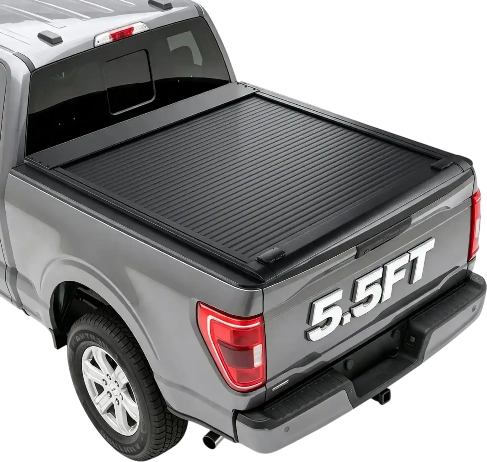 Vevor Retractable Tonneau Cover Manual Hard Truck Bed Cover for 2015-2026 Ford F-150 5.5' Bed New
