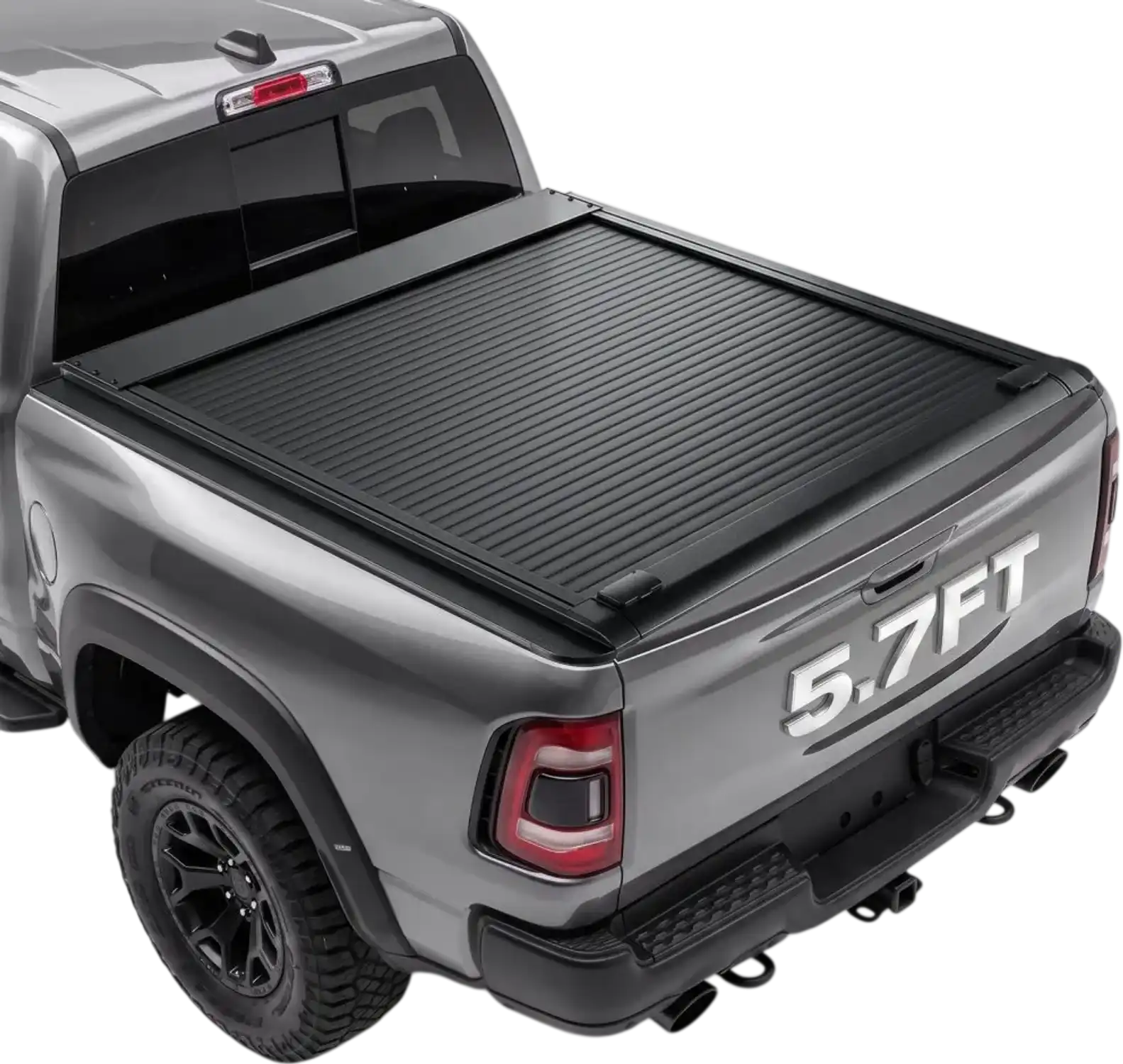 Vevor Tonneau Cover Manual Retractable Hard Truck Bed Cover for 2009-2026 Ram 1500 5.7' New