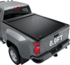 VEVOR Retractable Tonneau Cover 6.9FT Hard Truck Bed Cover Manual Retract, Compatible with 2020-2026 Chevy/GMC Silverado/Sierra 2500/3500HD 6.9FT Bed (82.2"), Waterproof Aluminum, Lock Key for Trips